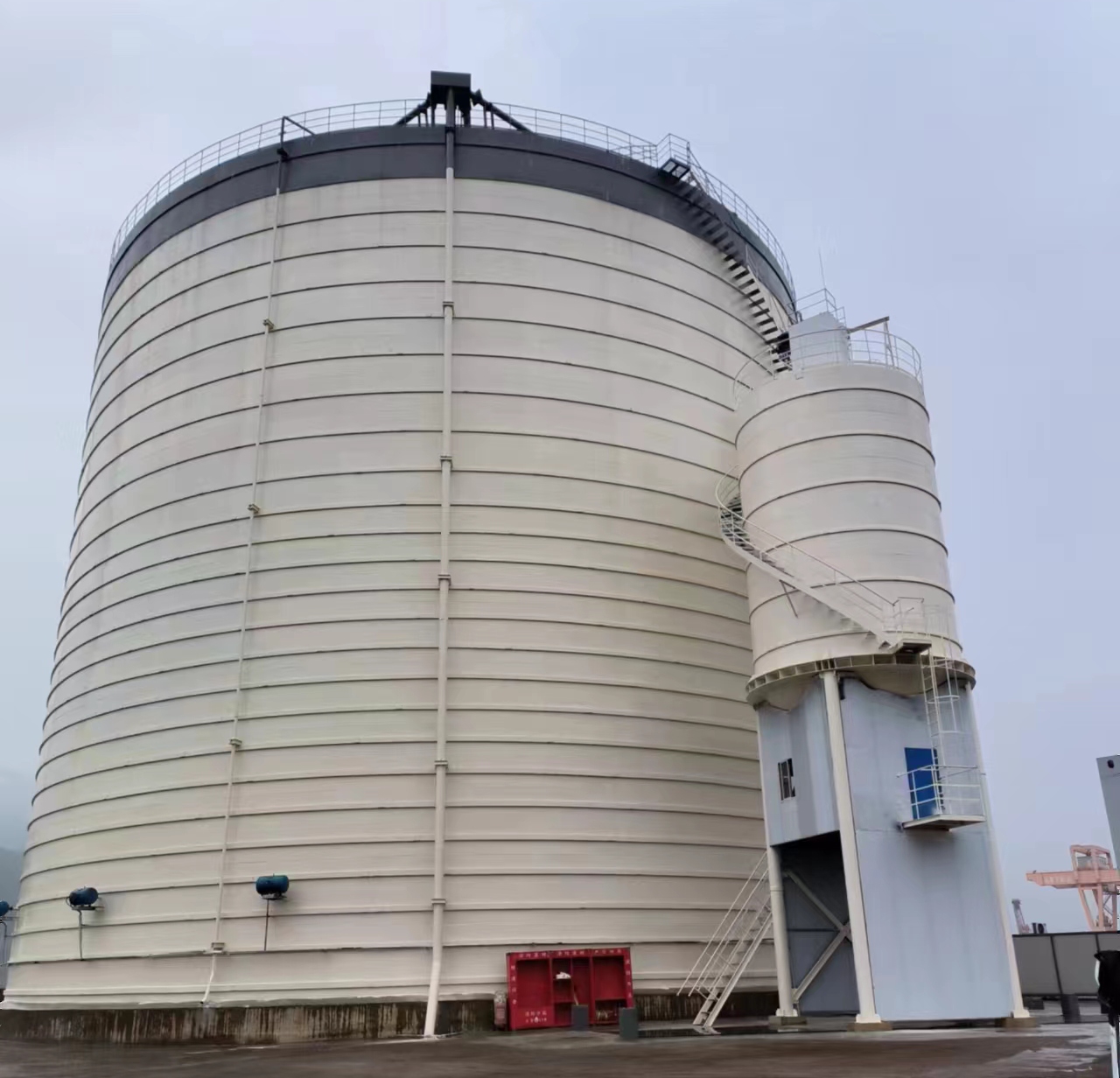 瑞安10万吨水泥钢板库