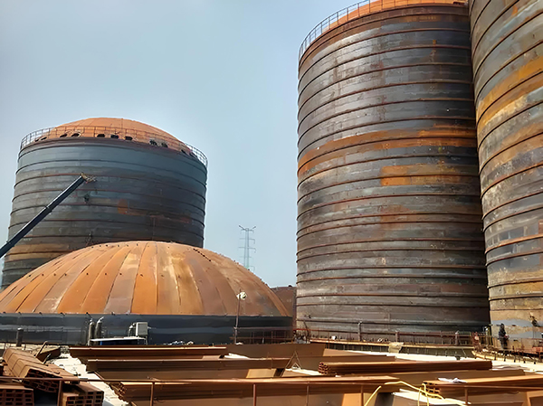 瑞安焦粉钢板仓